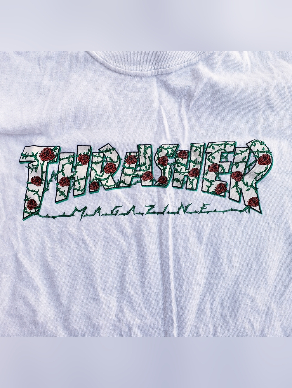 Thrasher Magazine Rose And Thorns Shirt